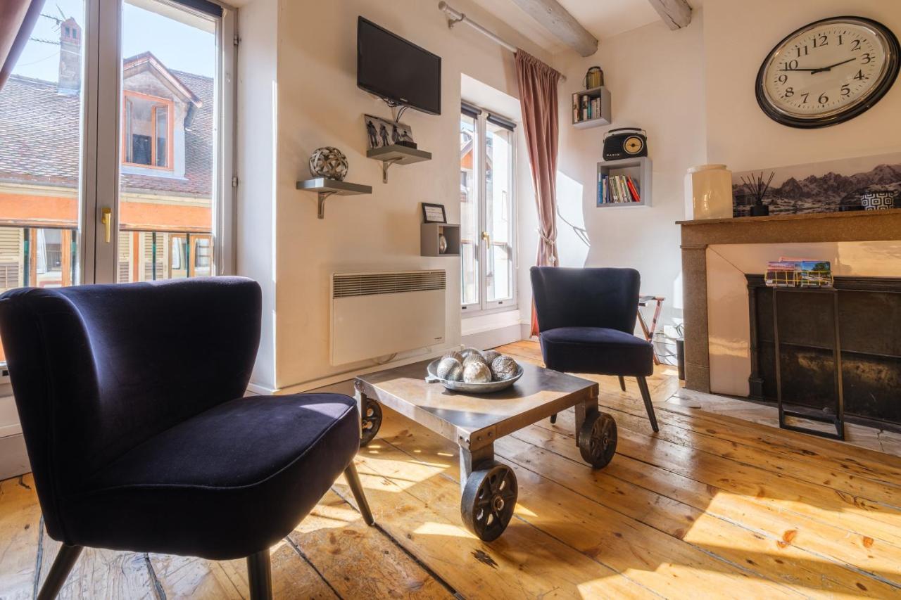 Au Grey D'Annecy, Studio Cosy Au Coeur De La Ville מראה חיצוני תמונה