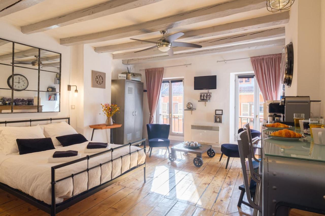 Au Grey D'Annecy, Studio Cosy Au Coeur De La Ville מראה חיצוני תמונה