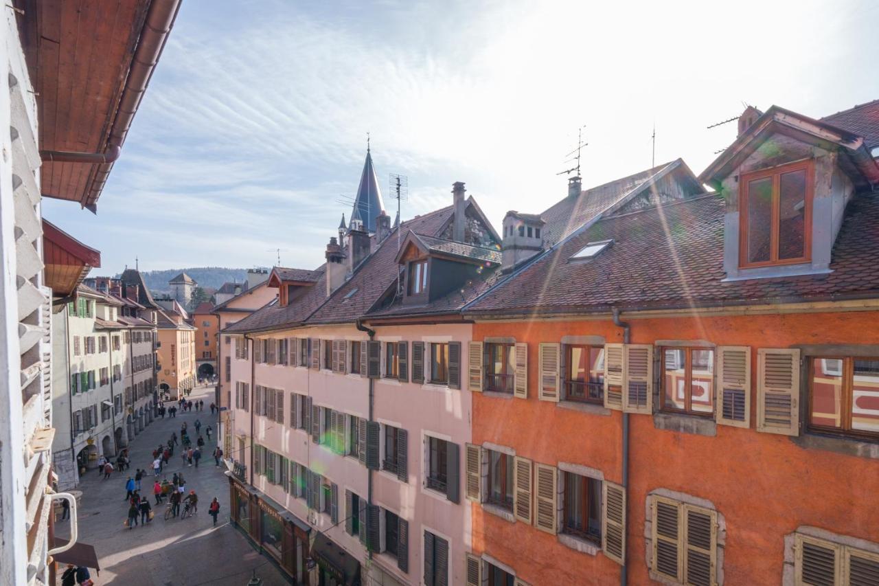 Au Grey D'Annecy, Studio Cosy Au Coeur De La Ville מראה חיצוני תמונה